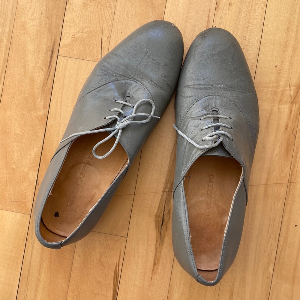 Dieppa Restrepo Grey Cali Oxford Shoes. Size 8.5.